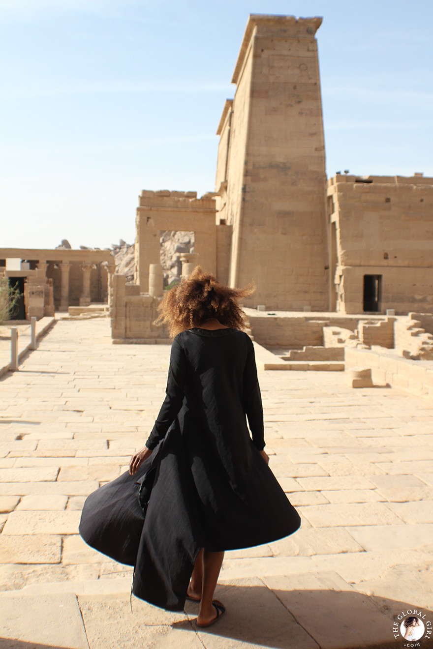 The Global Girl Travels: The Philae Temple in Aswan, Upper Egypt (Nubia).