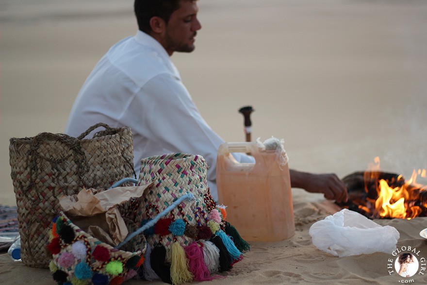 The Global Girl Travels: Traditional Berber Tea in the Sahara Desert, Siwa Oasis - Egypt.