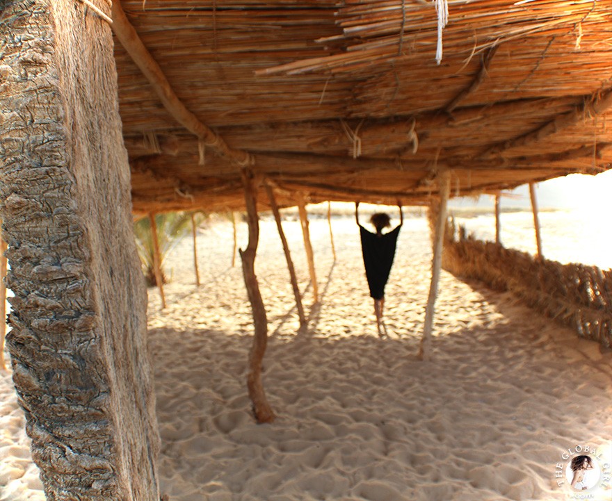 The Global Girl Travels: Desert safari at Bir Wahed, a striking natural landmark on the edge of the Great Sand Sea, a 72,000 km² sand desert region in North Africa stretching between western Egypt and eastern Libya.