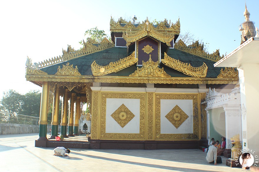 The Global Girl Travels: Shwedagon Pagoda in Yangon, Burma.
