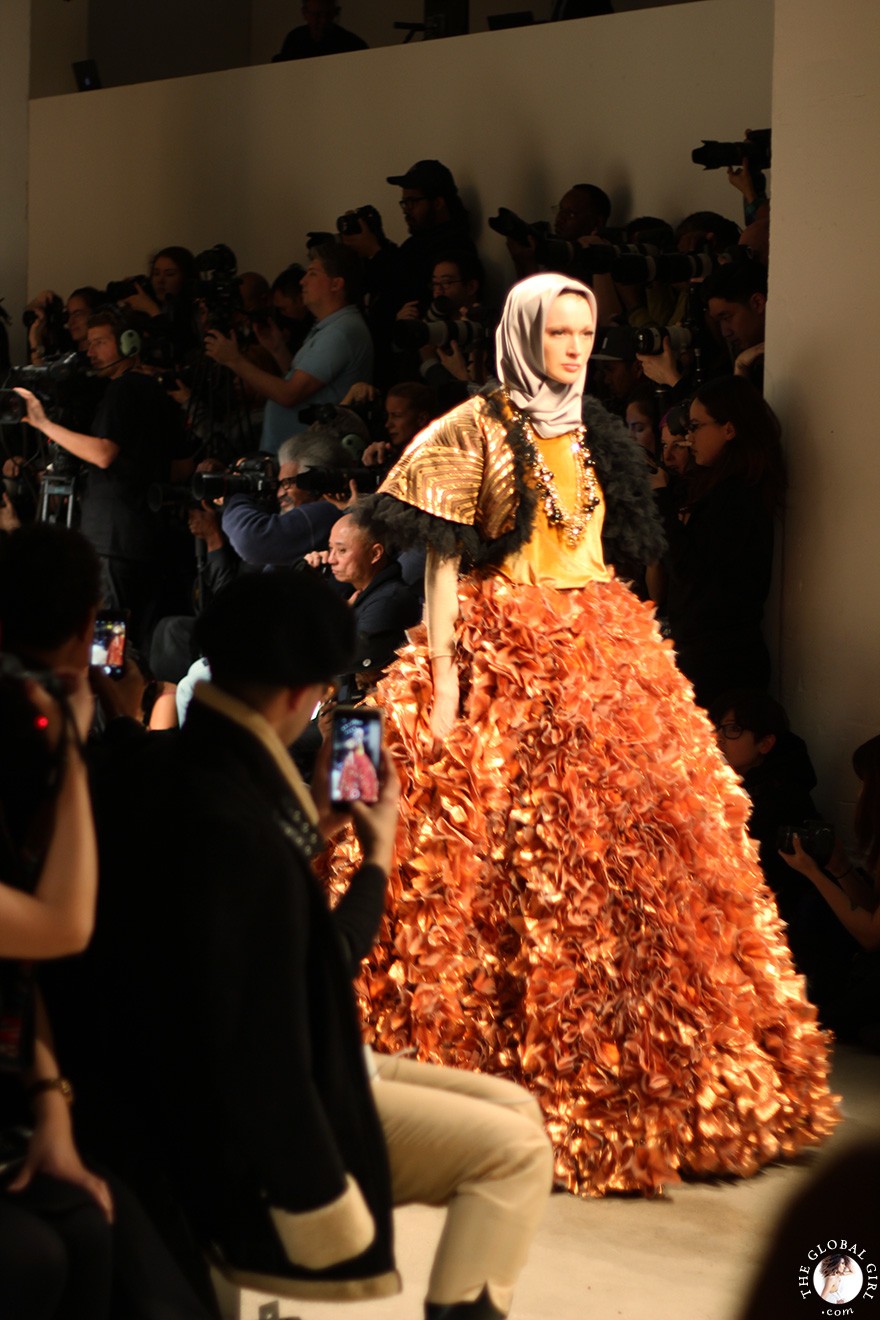 Front Row with The Global Girl: New York Fashion Week - Indonesian Designer Anniesa Hasibuan Fall/Winter 2017 Runway Show