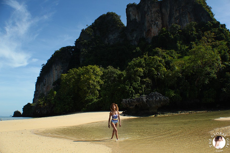 The Global Girl Travels: Koh Pakbia Island Beach in the Andaman Sea, Southern Thailand.