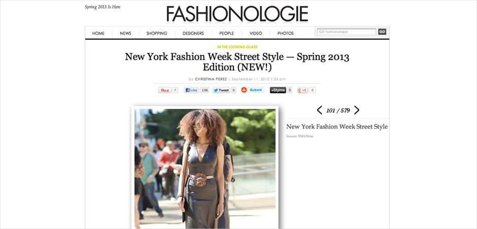 Fashionologie - Ndoema arrives at Lincoln Center during New York Fashion Week
