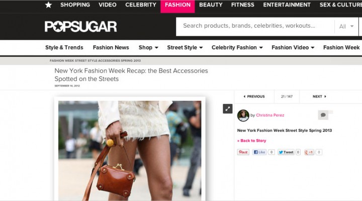 Ndoema The Global Girl in Fashionologie's New York Fashion Week Best Accessories feature