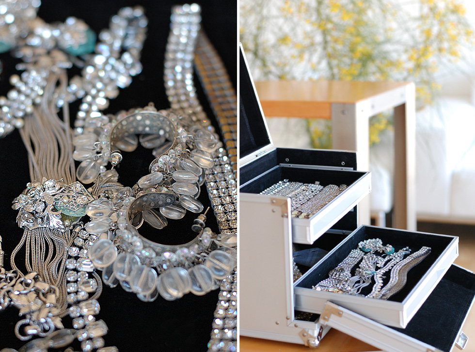 The Global Girl Fashion Cinema Series: Getting red carpet ready with sparkly Swarovski jewlery.